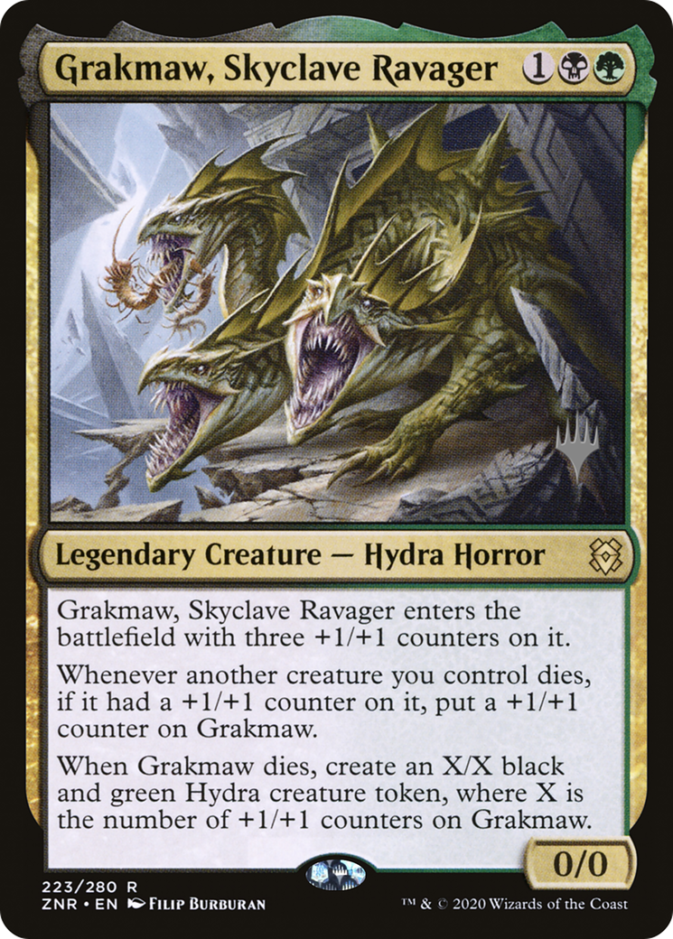 Grakmaw, Skyclave Ravager (Promo Pack) [Zendikar Rising Promos] | Grognard Games