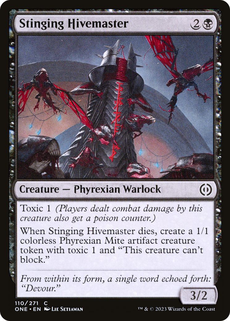 Stinging Hivemaster [Phyrexia: All Will Be One] | Grognard Games
