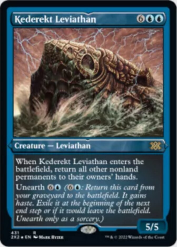 Kederekt Leviathan (Foil Etched) [Double Masters 2022] | Grognard Games