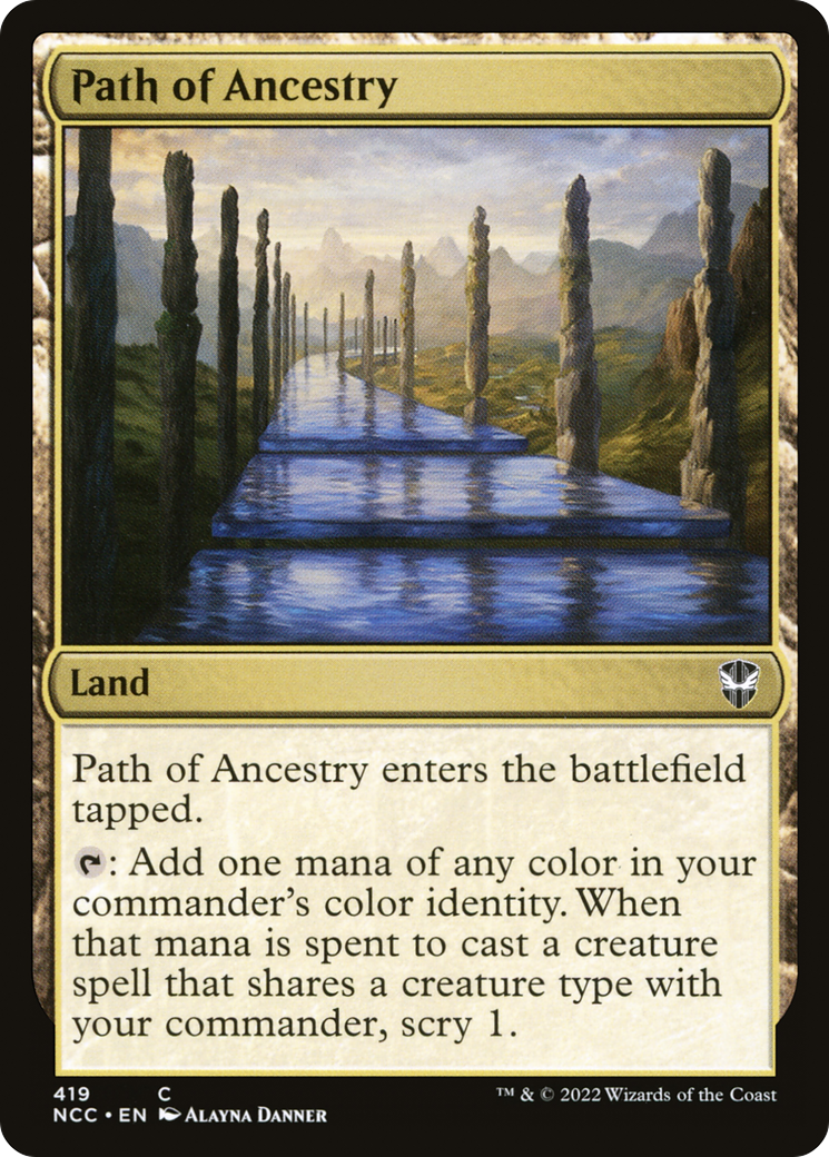 Path of Ancestry [Streets of New Capenna Commander] | Grognard Games