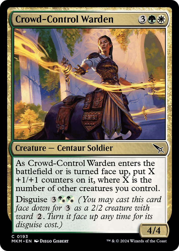 Crowd-Control Warden [Murders at Karlov Manor] | Grognard Games