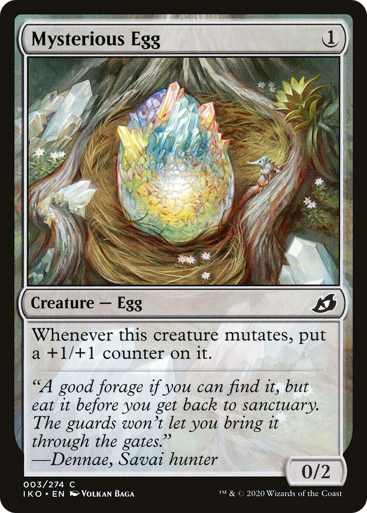 Mysterious Egg [Ikoria: Lair of Behemoths] | Grognard Games