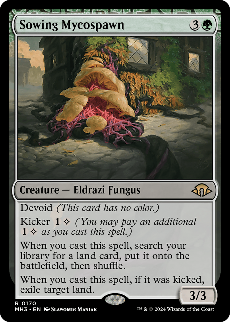 Sowing Mycospawn [Modern Horizons 3] | Grognard Games