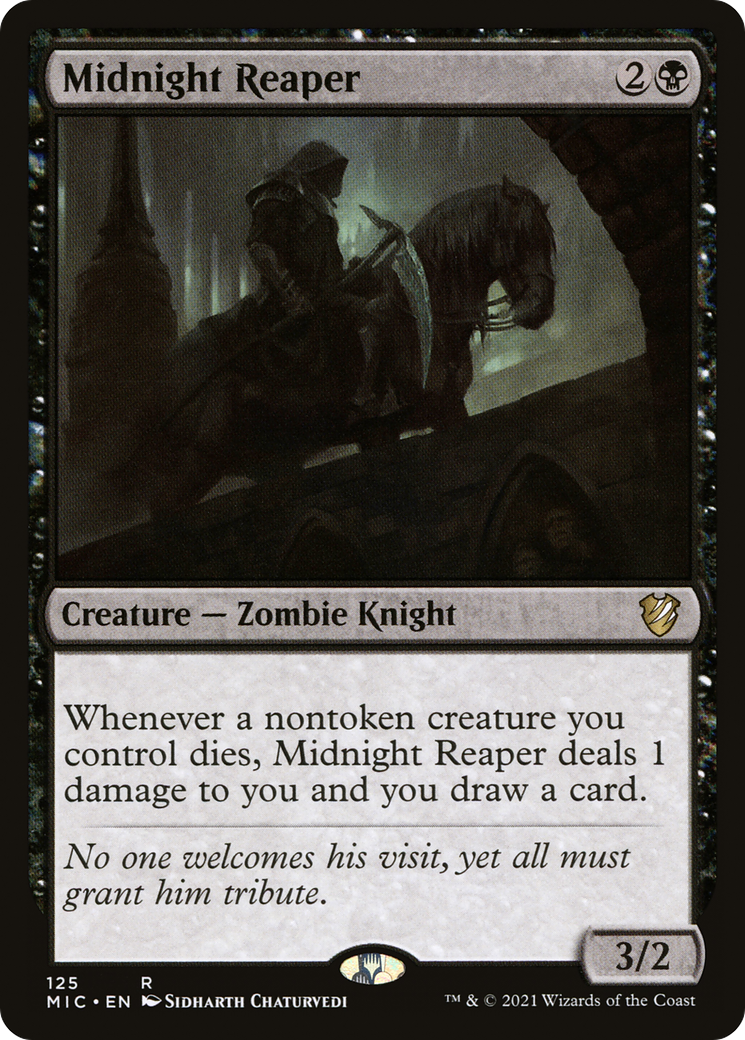 Midnight Reaper [Innistrad: Midnight Hunt Commander] | Grognard Games