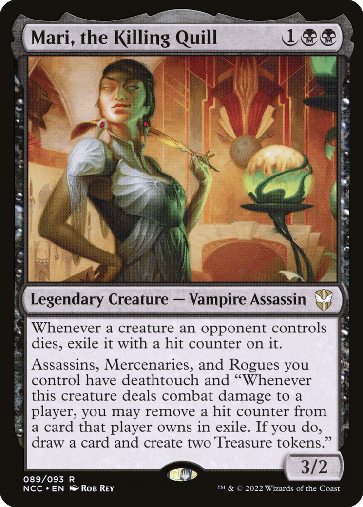 Mari, the Killing Quill [Streets of New Capenna Commander] | Grognard Games