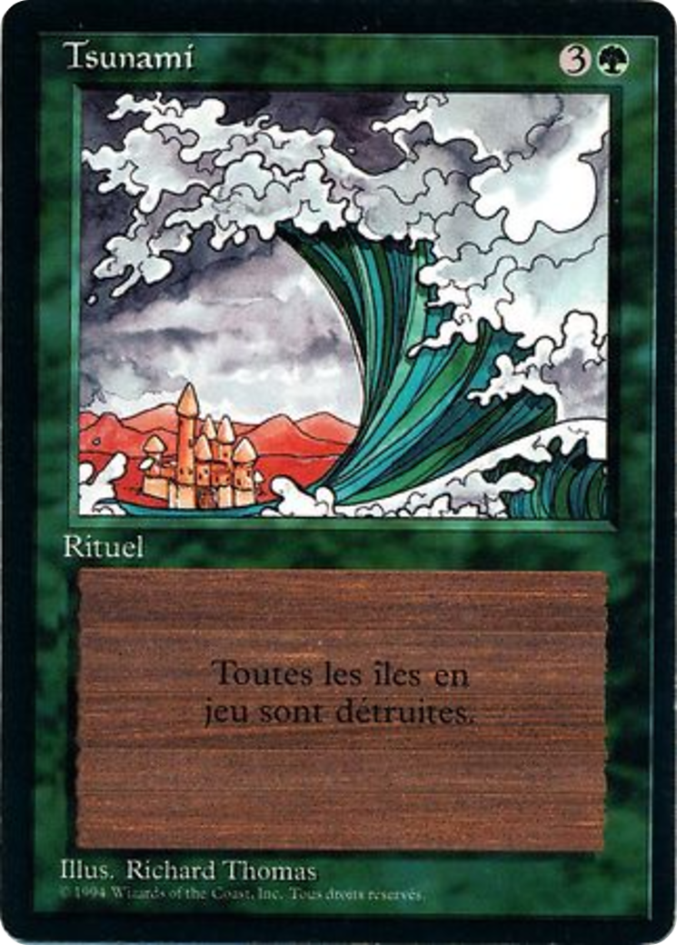 Tsunami [Foreign Black Border] | Grognard Games