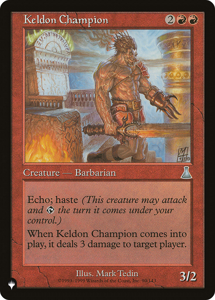 Keldon Champion [The List] | Grognard Games