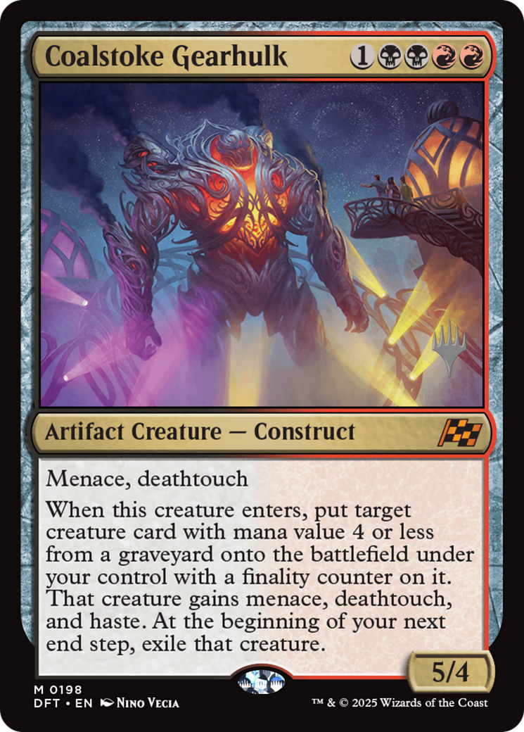 Coalstoke Gearhulk (Promo Pack) [Aetherdrift Promos] | Grognard Games