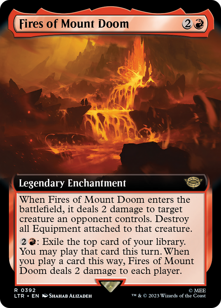 Fires of Mount Doom (Extended Art) [The Lord of the Rings: Tales of Middle-Earth] | Grognard Games