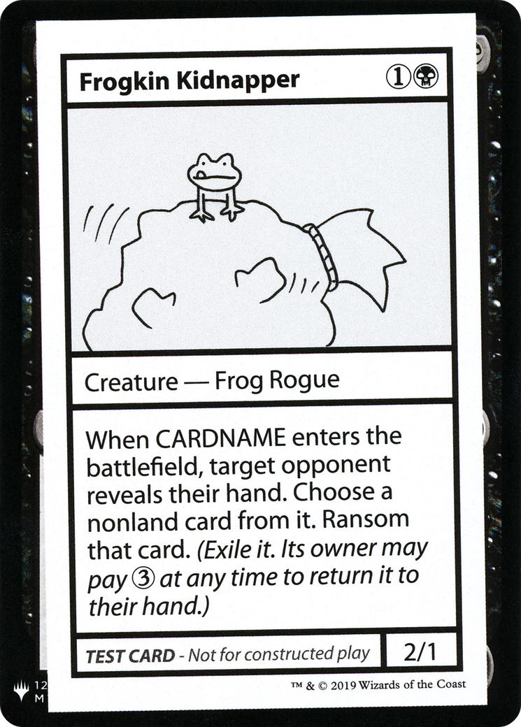 Frogkin Kidnapper [Mystery Booster Playtest Cards] | Grognard Games