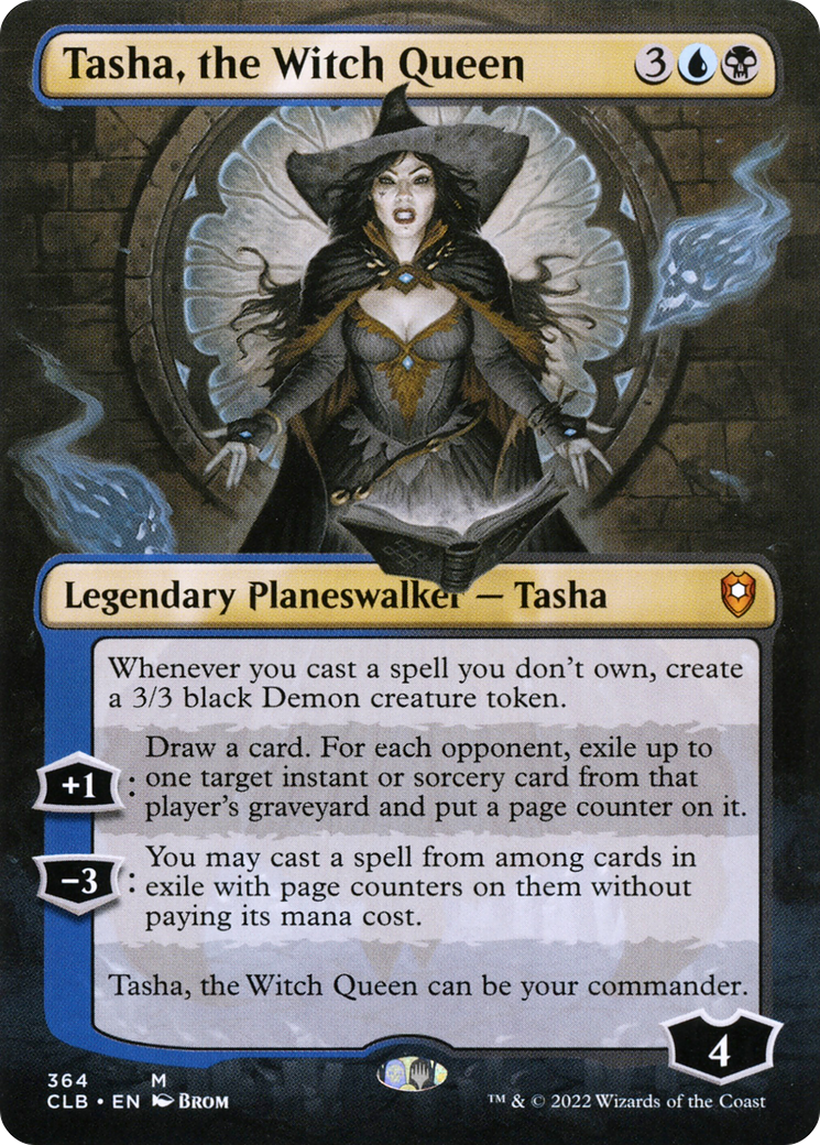 Tasha, the Witch Queen (Borderless) [Commander Legends: Battle for Baldur's Gate] | Grognard Games