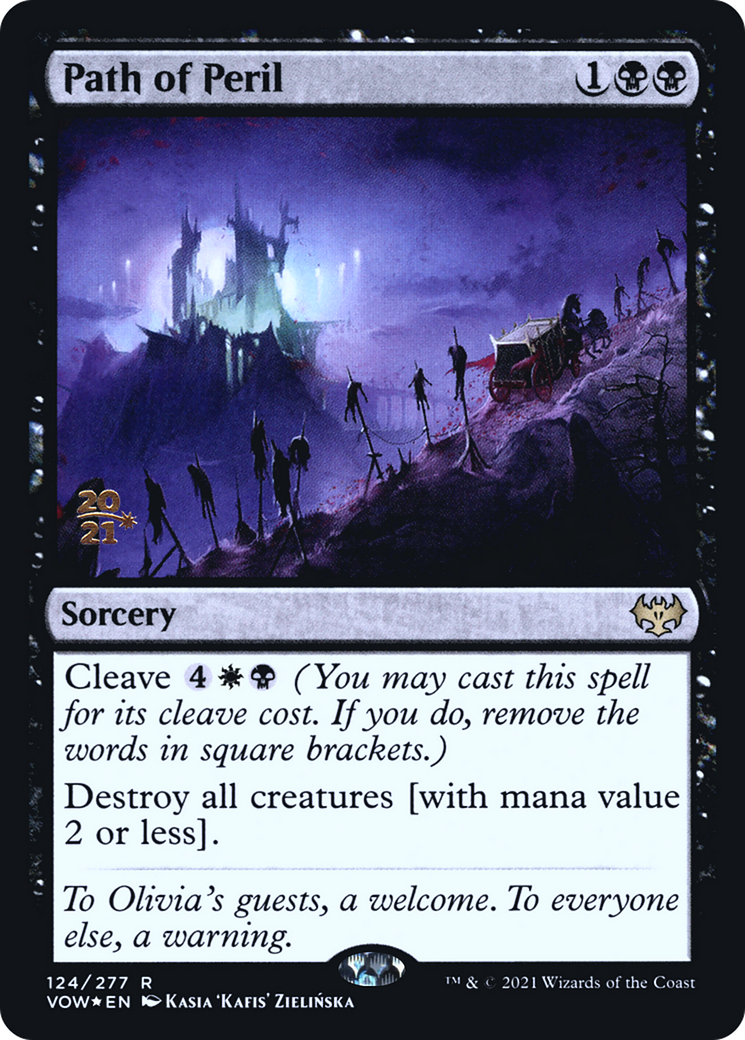 Path of Peril [Innistrad: Crimson Vow Prerelease Promos] | Grognard Games