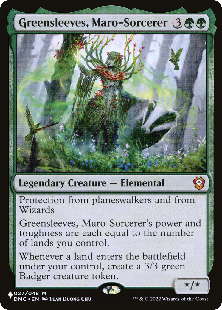 Greensleeves, Maro-Sorcerer [The List] | Grognard Games