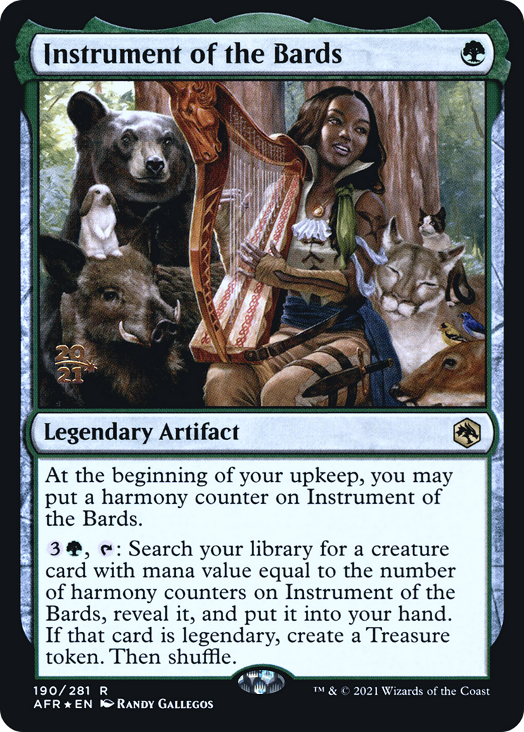 Instrument of the Bards [Dungeons & Dragons: Adventures in the Forgotten Realms Prerelease Promos] | Grognard Games