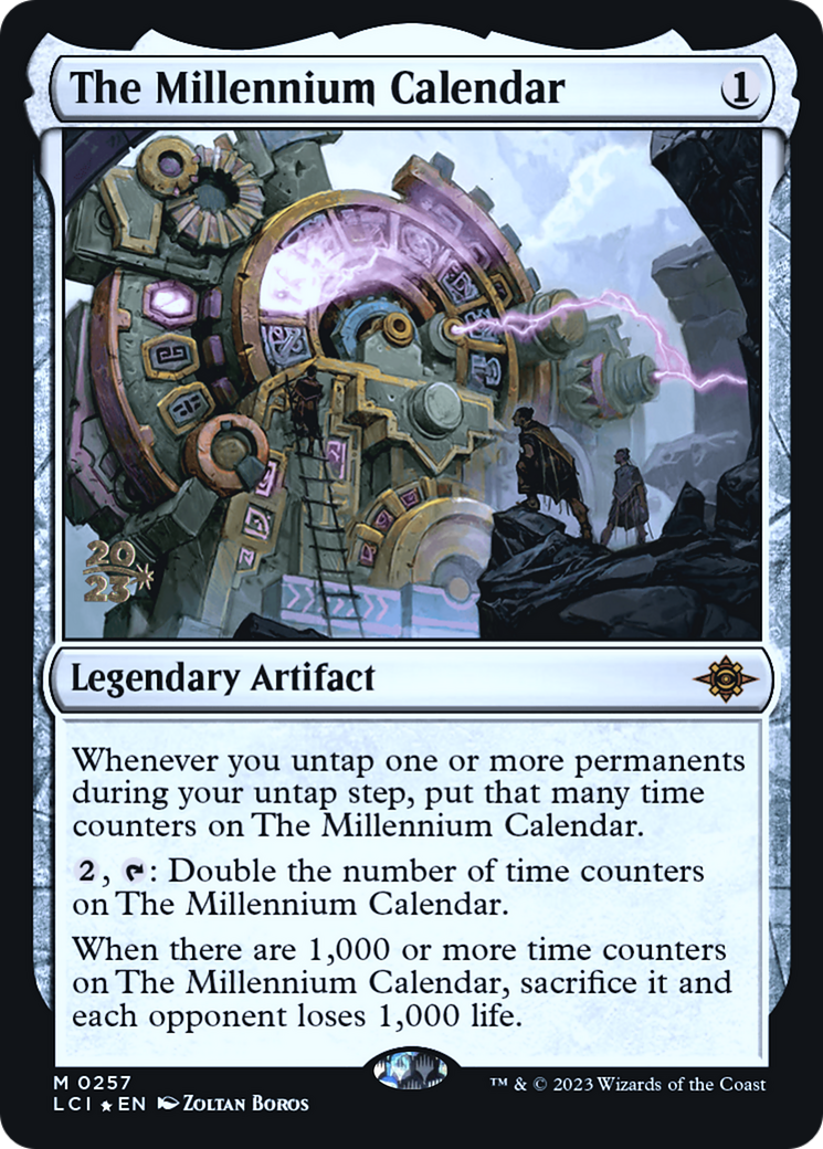 The Millennium Calendar [The Lost Caverns of Ixalan Prerelease Cards] | Grognard Games
