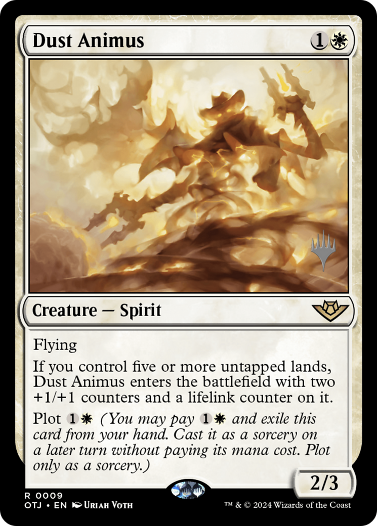 Dust Animus (Promo Pack) [Outlaws of Thunder Junction Promos] | Grognard Games