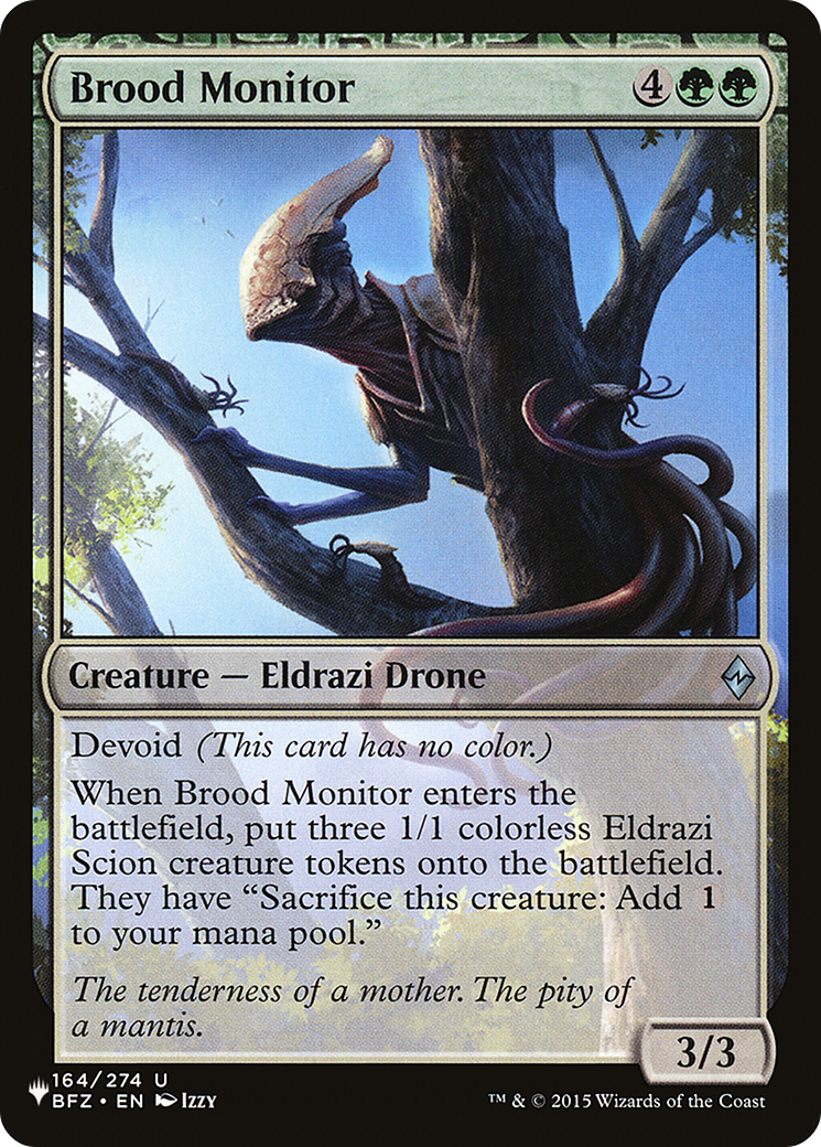 Brood Monitor [The List] | Grognard Games