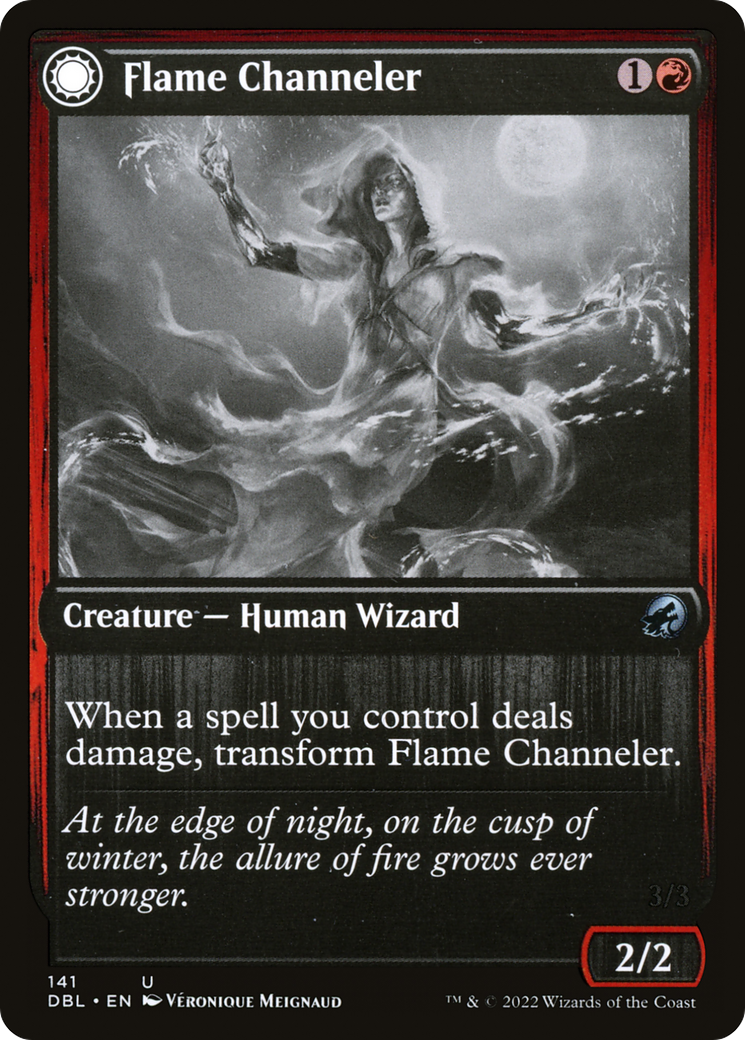 Flame Channeler // Embodiment of Flame [Innistrad: Double Feature] | Grognard Games