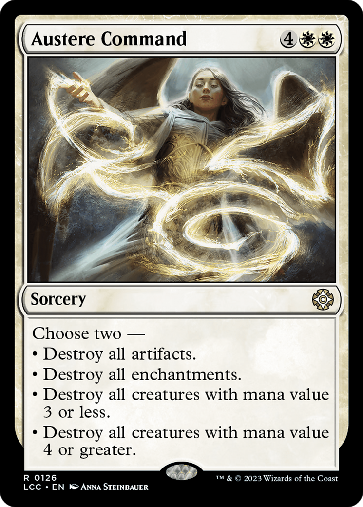 Austere Command [The Lost Caverns of Ixalan Commander] | Grognard Games