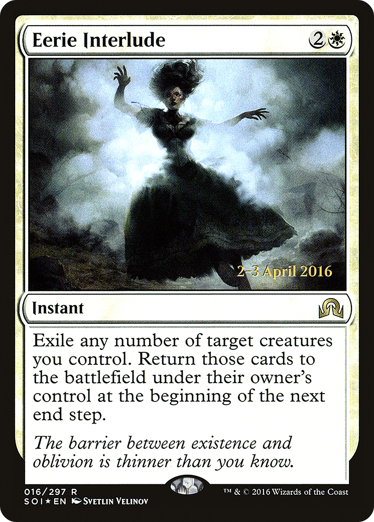 Eerie Interlude [Shadows over Innistrad Prerelease Promos] | Grognard Games