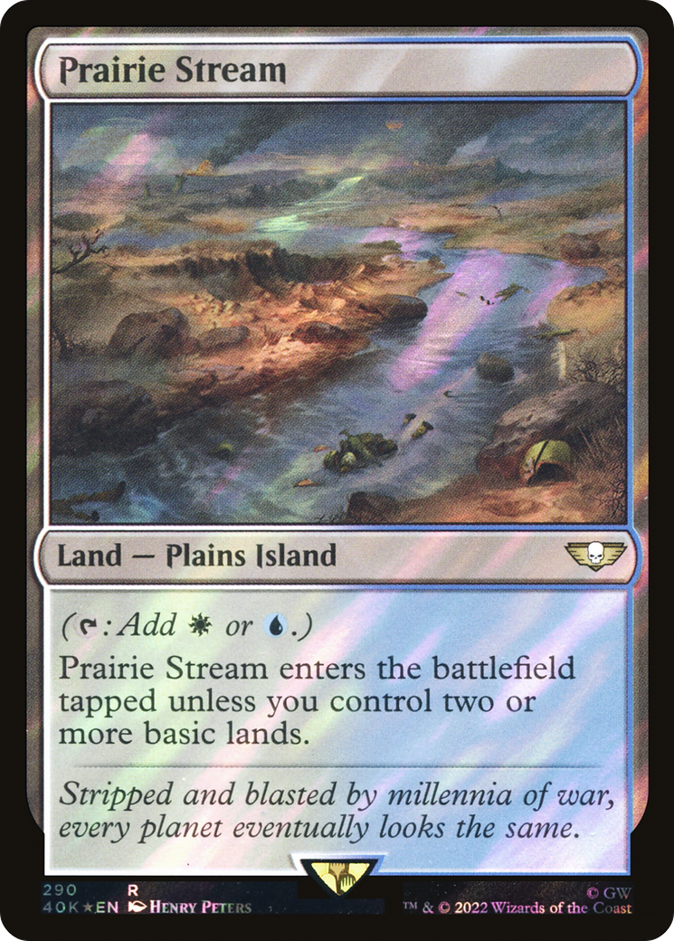 Prairie Stream (Surge Foil) [Universes Beyond: Warhammer 40,000] | Grognard Games