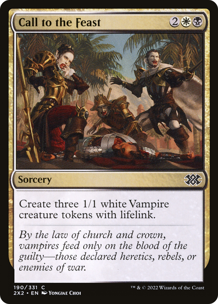 Call to the Feast [Double Masters 2022] | Grognard Games