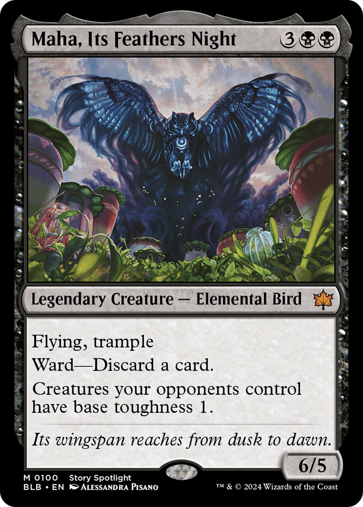 Maha, Its Feathers Night [Bloomburrow] | Grognard Games