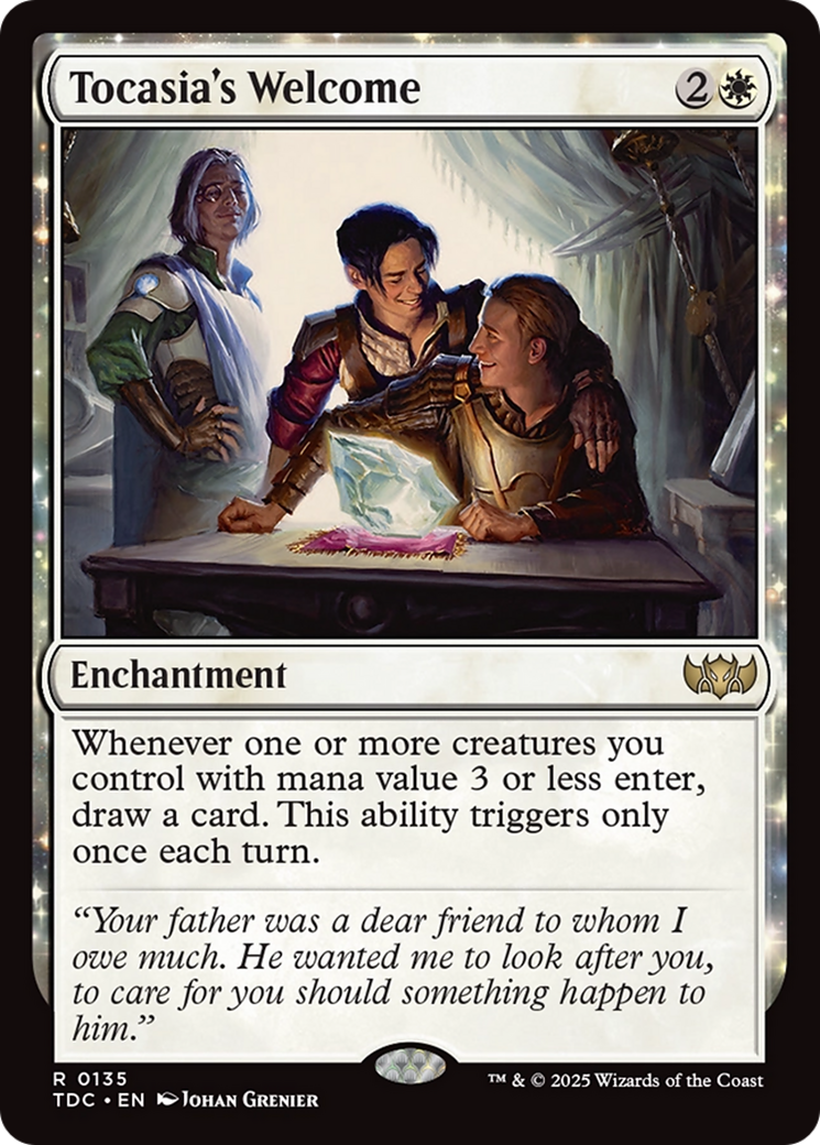 Tocasia's Welcome [Tarkir: Dragonstorm Commander] | Grognard Games