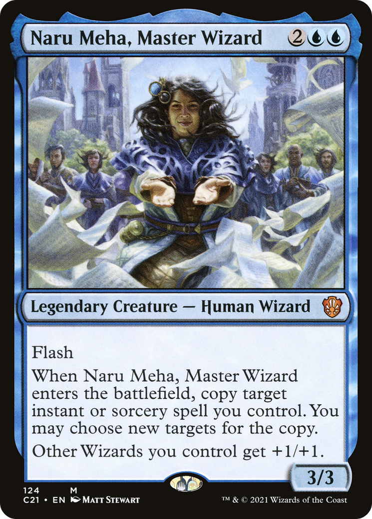 Naru Meha, Master Wizard [Commander 2021] | Grognard Games