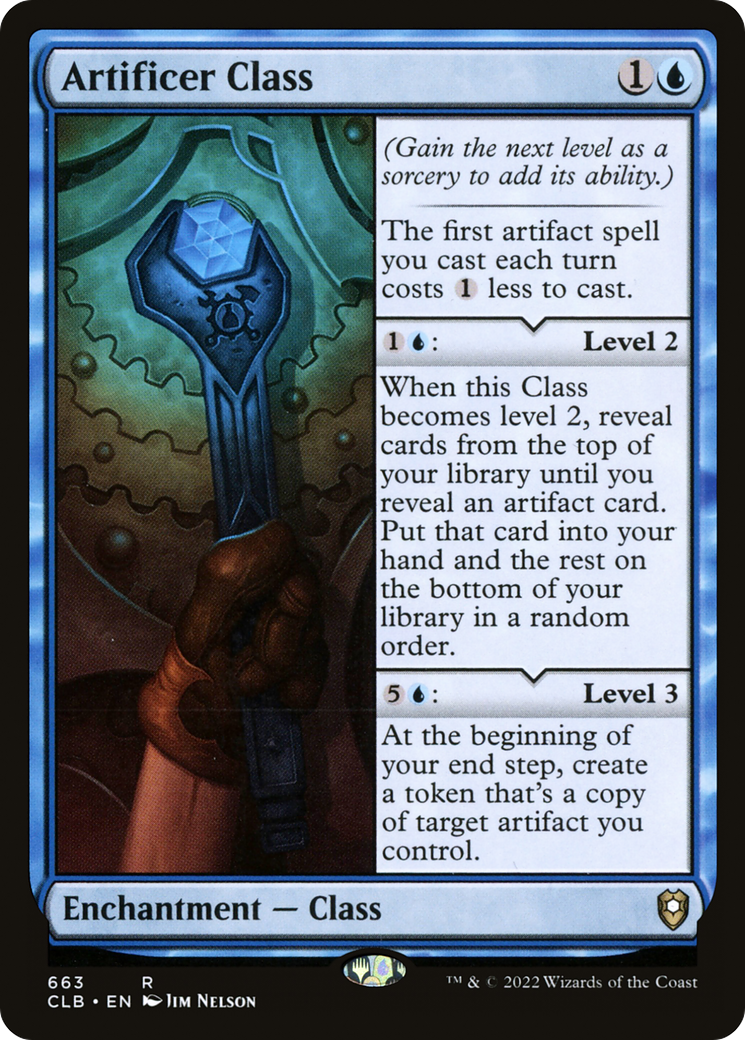Artificer Class [Commander Legends: Battle for Baldur's Gate] | Grognard Games