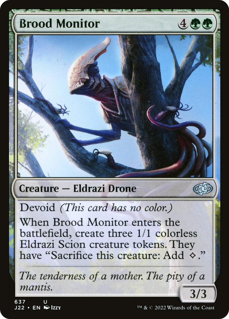 Brood Monitor [Jumpstart 2022] | Grognard Games