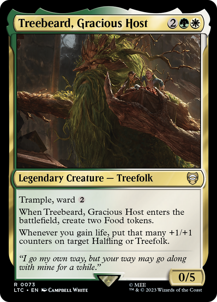Treebeard, Gracious Host [The Lord of the Rings: Tales of Middle-Earth Commander] | Grognard Games