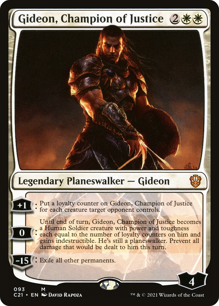 Gideon, Champion of Justice [Commander 2021] | Grognard Games
