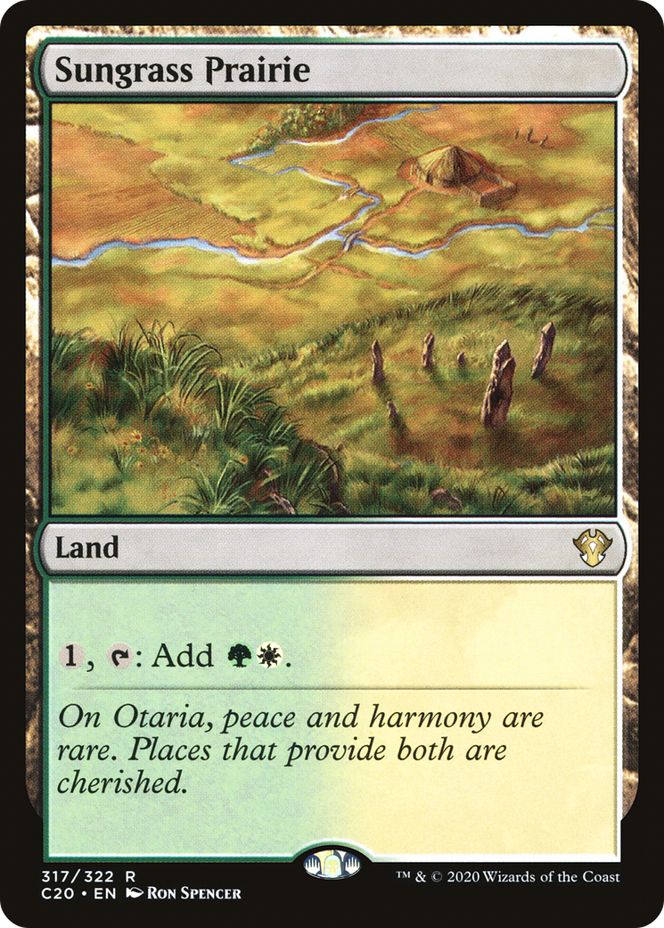 Sungrass Prairie [Commander 2020] | Grognard Games