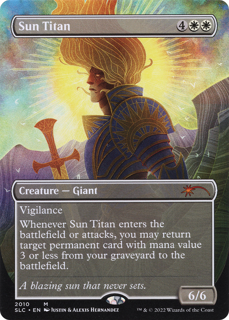 Sun Titan (Borderless) [Secret Lair 30th Anniversary Countdown Kit] | Grognard Games