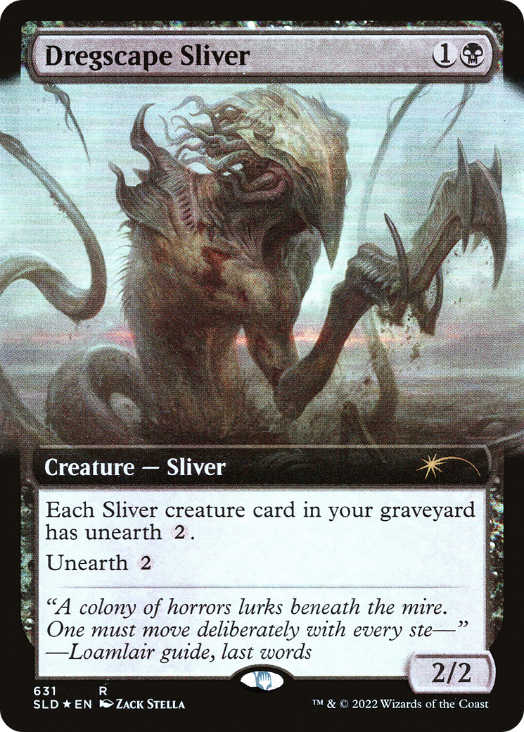 Dregscape Sliver (Extended Art) [Secret Lair Drop Promos] | Grognard Games