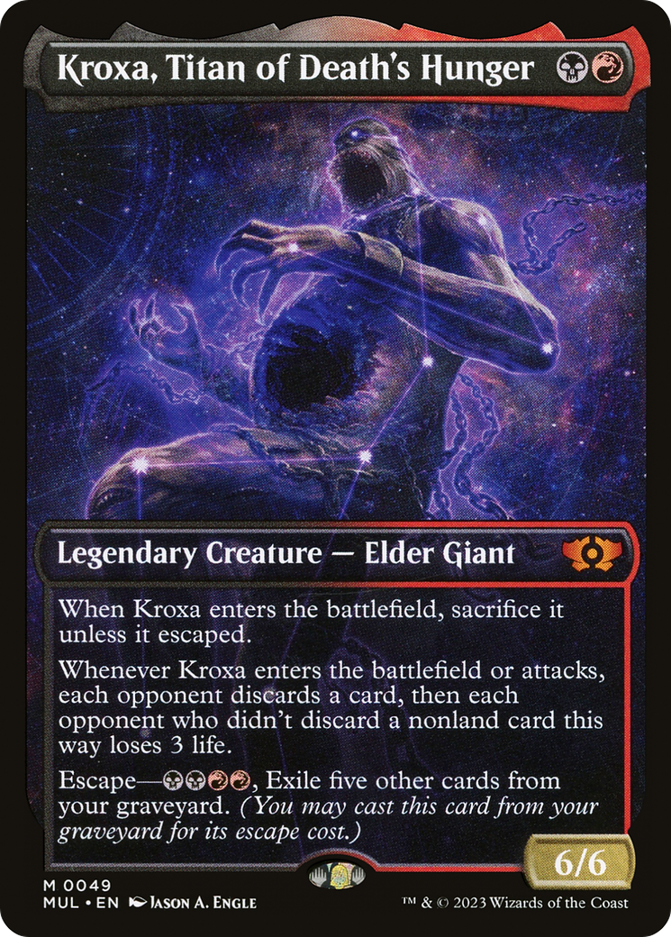Kroxa, Titan of Death's Hunger [Multiverse Legends] | Grognard Games