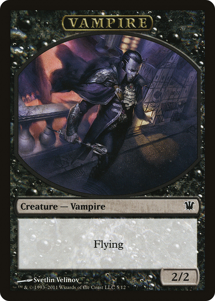 Blood // Vampire (0007) Double-Sided Token [Innistrad Remastered Tokens] | Grognard Games