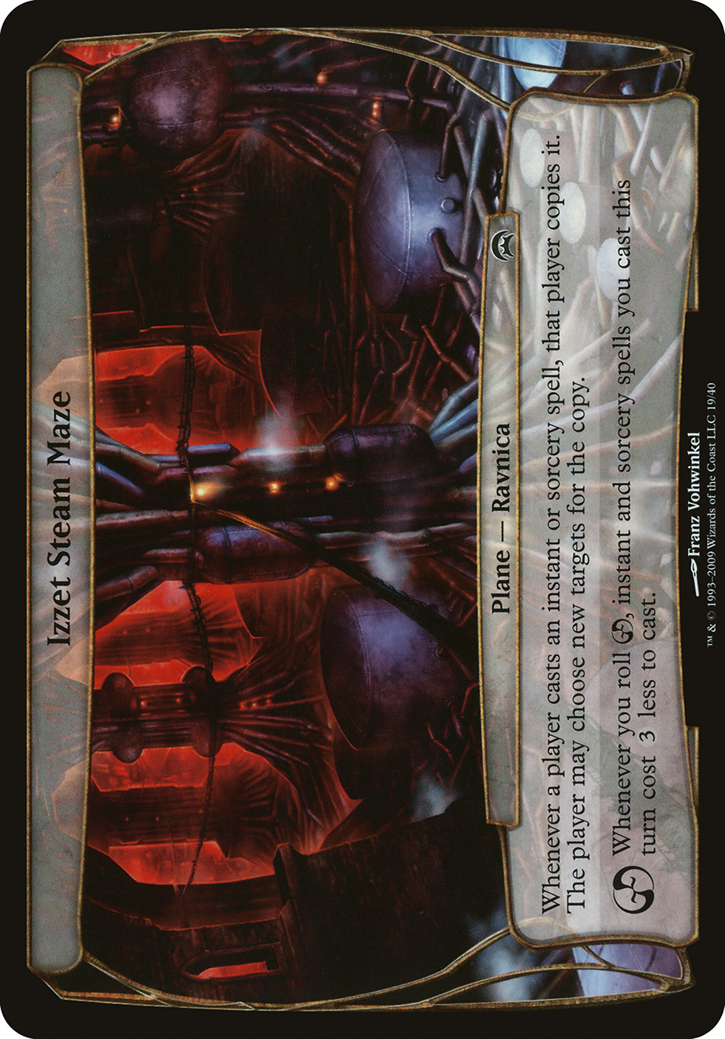 Izzet Steam Maze (Planes) [Planechase Planes] | Grognard Games
