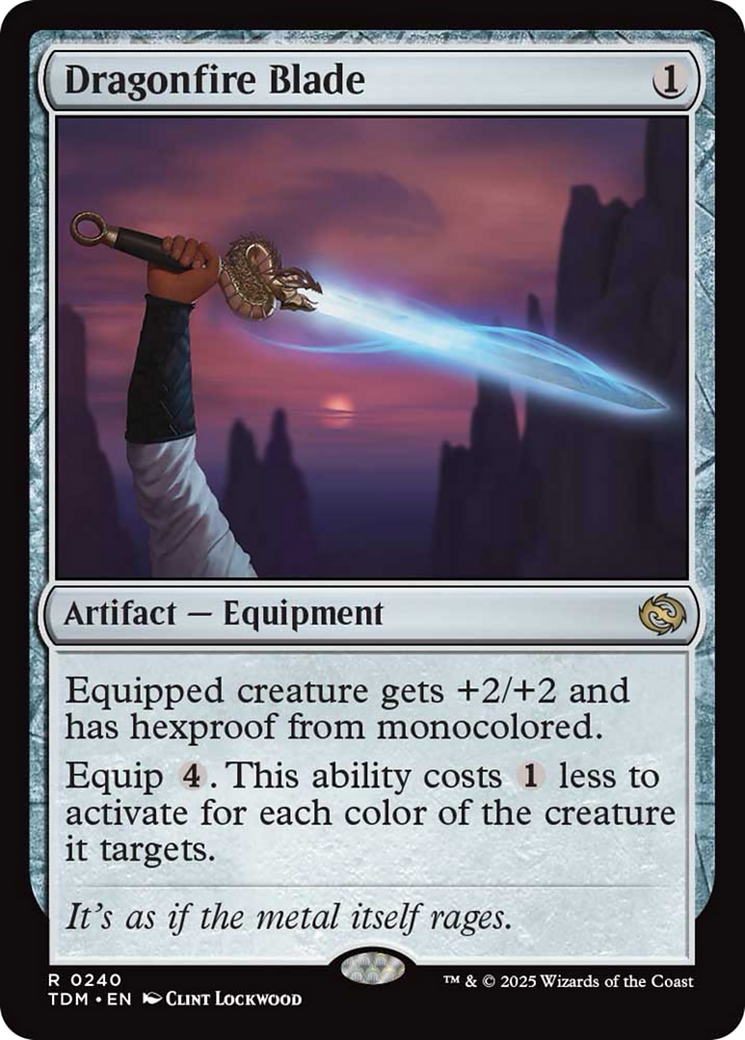 Dragonfire Blade [Tarkir: Dragonstorm] | Grognard Games