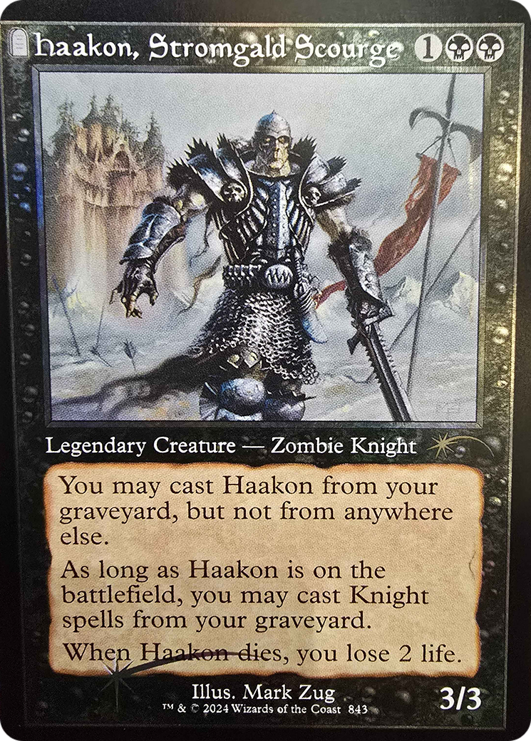 Haakon, Stromgald Scourge (Retro Frame) [Secret Lair Drop Series] | Grognard Games
