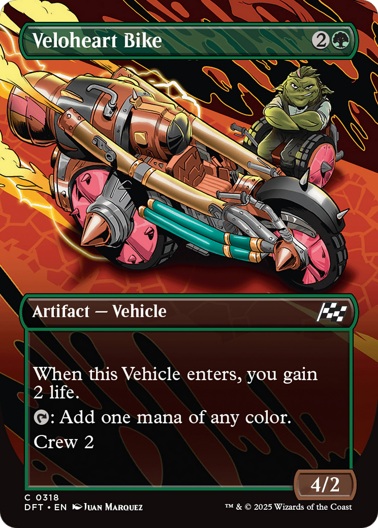 Veloheart Bike (Borderless) [Aetherdrift] | Grognard Games