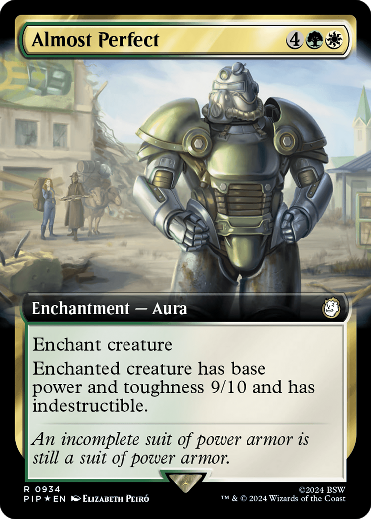 Almost Perfect (Extended Art) (Surge Foil) [Fallout] | Grognard Games