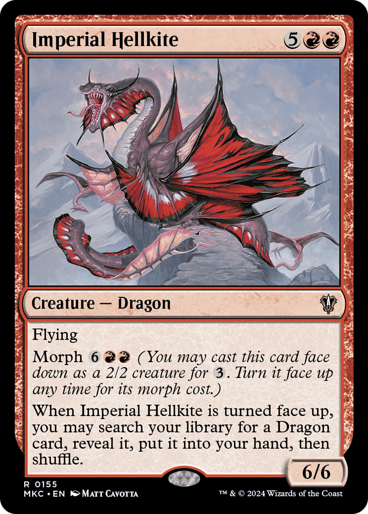 Imperial Hellkite [Murders at Karlov Manor Commander] | Grognard Games