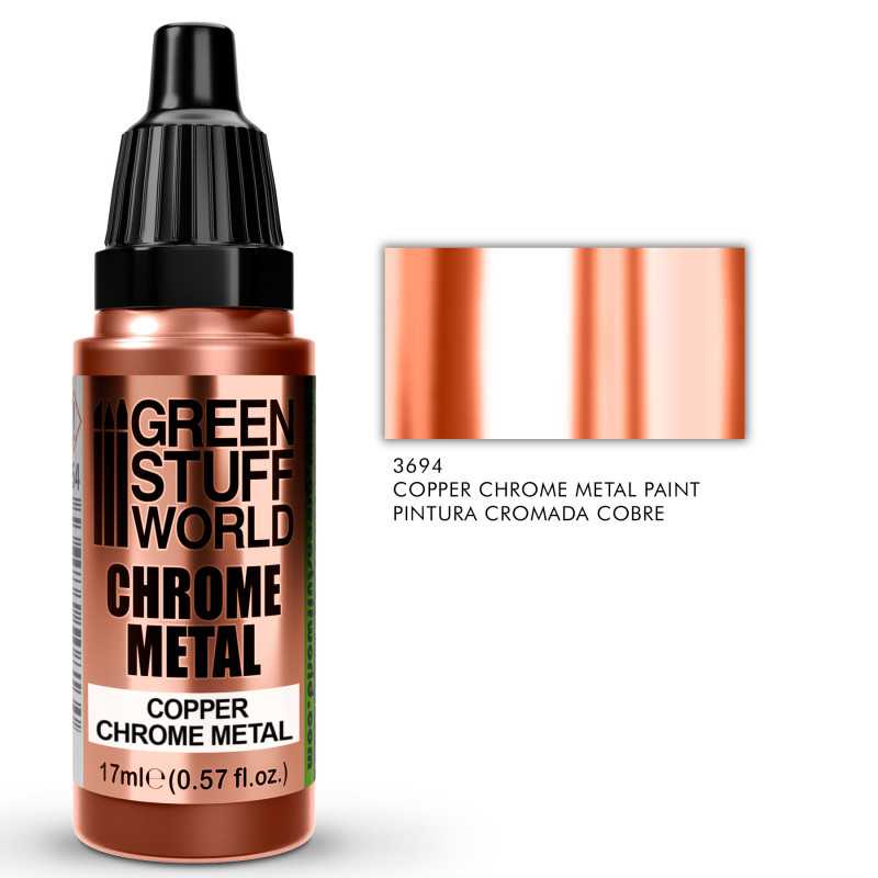 Green Stuff World: Chrome Paint Copper 17ml | Grognard Games