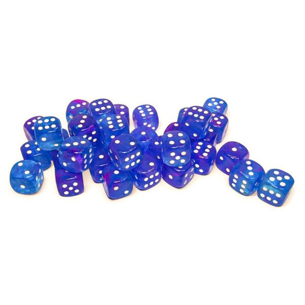 CHX27967 Nebula Aura/White 12mm (36) | Grognard Games