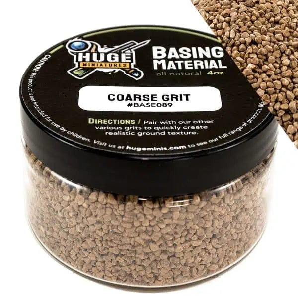 Huge Miniatures Coarse Grit Basing Material | Grognard Games