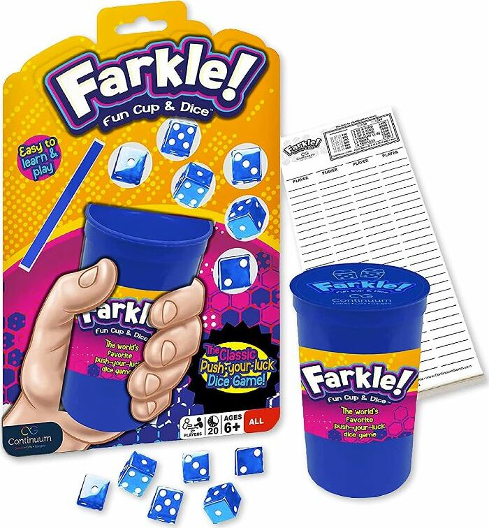 Farkle! Fun Cup & Dice | Grognard Games