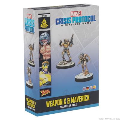 CP 103 MARVEL: CRISIS PROTOCOL - Weapon X & Maverick | Grognard Games