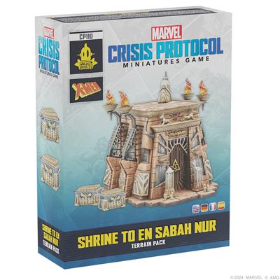 CP 110 Marvel: Crisis Protocol - Shrine to En Sabah Nur Terrain Pack | Grognard Games